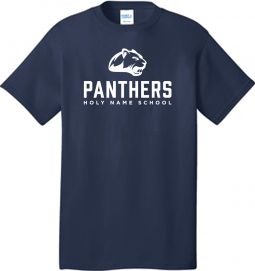 Youth/Adult - Core Cotton Tee, Navy